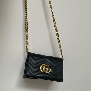 Gucci Marmont Black Bag